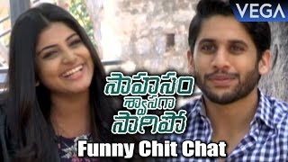 Sahasam Swasaga Sagipo Movie | Naga Chaitanya and Manjima Mohan Funny Chit Chat