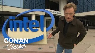 Conan Visits Intel's Headquarters | Late Night with Conan O’Brien