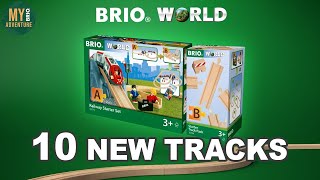 10 NEW Tracks! BRIO Railway Starter Set [33773]