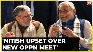 BJP RS MP Sushil Modi Claims Bihar CM Nitish Upset Over New Opposition Meet In Bengaluru