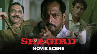 Nana Patekar Ne Anurag Ko Goli Maar Di | Shagird | Movie Scenes