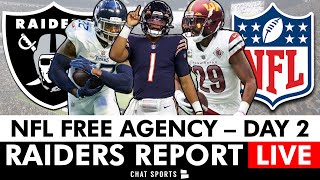 Raiders Free Agency LIVE: 2024 NFL Free Agency Tracker + Jimmy Garoppolo News & NFL News | Day 2
