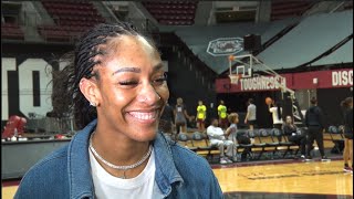 WBB: A'ja Wilson News Conference 02/01/25