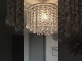 lustre pampilles cristal fait main à moindre prix homedecor