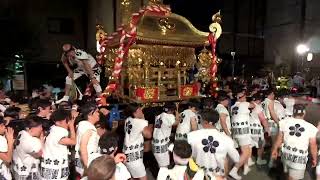 玉神輿宮入2023年天神祭