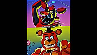 Foxy Vs Freddy || Who Wins? #battles #shorts