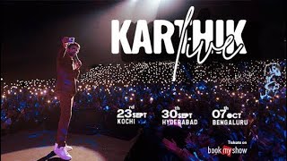 Singer Karthik Live Musical Concert 😍🎤🎹🎷🎸🥁💕 @hicc-hyderabadinternationa7746 || Novotel