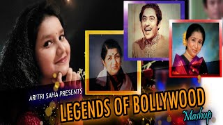 Legends Of Bollywood Mashup| Kishore Kumar, Lata Mangeshkar, Asha Bhosle Songs Mashup| Aritri Saha