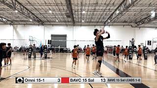 Omni 15-1 National vs BAVC 15 Boys Sal - Set 2 - 11/9/2024