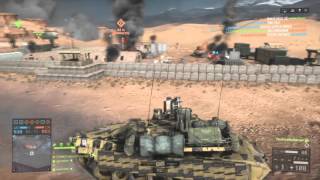 Bf4 33 kill streak in M1A2 Abrams Silk road part 1