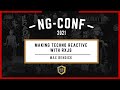 Making Techno Reactive with RxJS | Max Bendick | ng-conf 2021