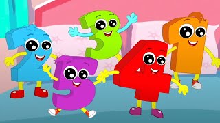 Five Little Babies, Numbers Song and Preschool Rhyme for Kids