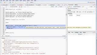 Barplot-For One Categorical Variable using ggplot2 in R