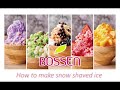 How to make shaved snow ice