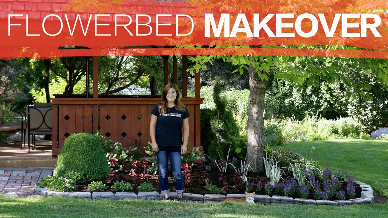 Flowerbed Makeover (Full Version) // Garden Answer - YouTube