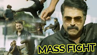 Mammookka mass fight scene| Puthan Panam | Climax | Mammookka | Latest Malayalam Film | Mass Scene