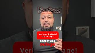Verizon Nationwide Outage: What to Do If You're Seeing SOS #VerizonOutage #SOSMode #TechNews #iPhone