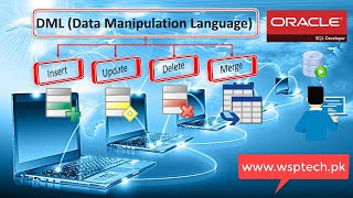 DML(Data Manipulation Language) Insert, Update, Delete and Merge SQL Queries Perform in Database