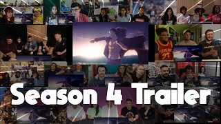 Attack on Titan 進撃の巨人 Final Season 4 Trailer REACTION MASHUP