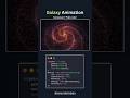 ✨ Galaxy Animation with CSS | HTML + CSS  Javascript Project 🚀