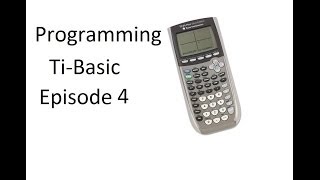 Trigonomitry Program! How to use Menus Ti-84/83 programming