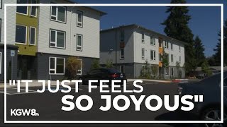 Residents grateful to move into new Vancouver affordable housing complex