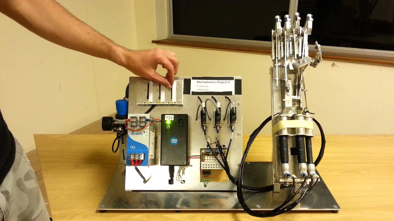 Mechatronics Final Year Project Mechanical Hand Using Pneumatic