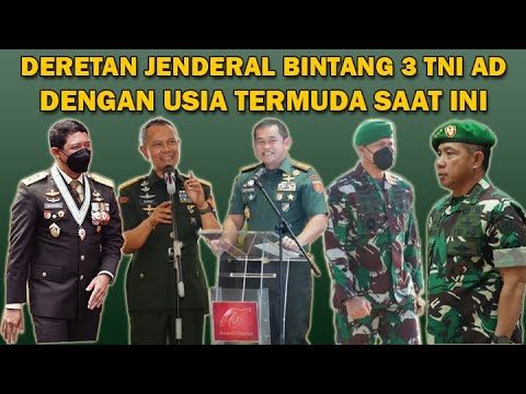 Deretan Jenderal Bintang 3 TNI AD Termuda Yang Menjabat Saat Ini, Siapa ...