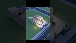 3Bhk House Design for village #Ghar #home #makan