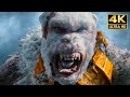 Godzilla, King Kong, & Shimo Vs Skar King (2024) Final Fight Scene | Godzilla X Kong: The New Empire