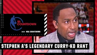 THIS 👏 IS 👏 KEVIN 👏 DURANT👏‼️ Stephen A. DOUBLES-DOWN on KD vs. Steph Curry debate | NBA Countdown