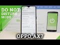 How to Enable Quiet Time Mode in OPPO AX7 - Do Not Disturb Tutorial