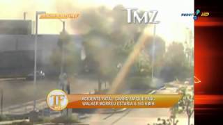 Novo vídeo mostra o acidente de Paul Walker