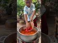 yummy tom yum shrimp cook with country style chef seyhak