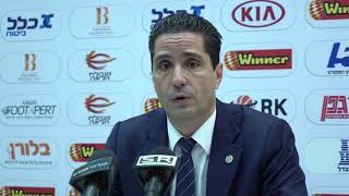 Coach Giannis Sfairopoulos post-game press conference after Rishon Lezion