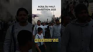 Agra Taj half marathon 2025 #halfmarathon #agra #tajmahal #running #run #marathon #india