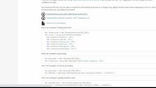 Get address from latitude and longitude using C# and google map api