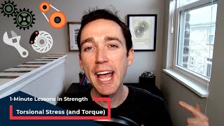 1-Minute Lessons in Strength: Torsional Stress (and Torque)