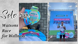 Solo 10km run | Watsons Race #SoloRun #Marathon #10km