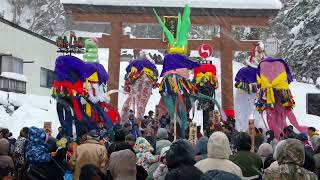 令和7年(2025) 金澤八幡宮祭典梵天奉納