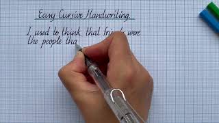 Mastering Cursive: A Beginner’s Guide to Elegant Handwriting| Beautiful Handwriting | Cursive | asmr