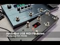 PedalBot USB MIDI Controller featuring NUX MG30