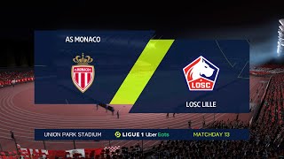 FIFA 22 | AS Monaco vs LOSC Lille - Ligue 1 Uber Eats | Gameplay