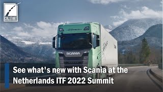 See what's new with Scania at the Netherlands/Drive to Zero ITF 2022 Summit