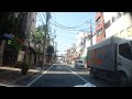 ゆうゆうロードをパトカーが走る。（車載動画）市川市chiba japan.