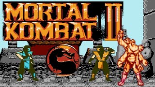 Mortal Kombat II (Rev.B) (Unl) (NES Pirate) - NES LONGPLAY - SubZero Playthrough (NO DEATH RUN)