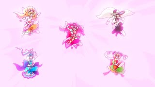 {FANMADE} Delicious Party Pretty Cure| 5 Cure Combo Attack SFX! (96% Clean, Little To No Music)