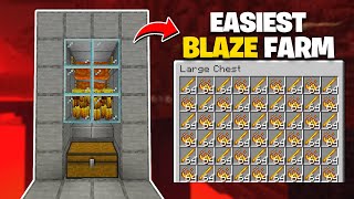 EASIEST BLAZE XP FARM in Minecraft 1.21 - 1000+ Rods Per Hour