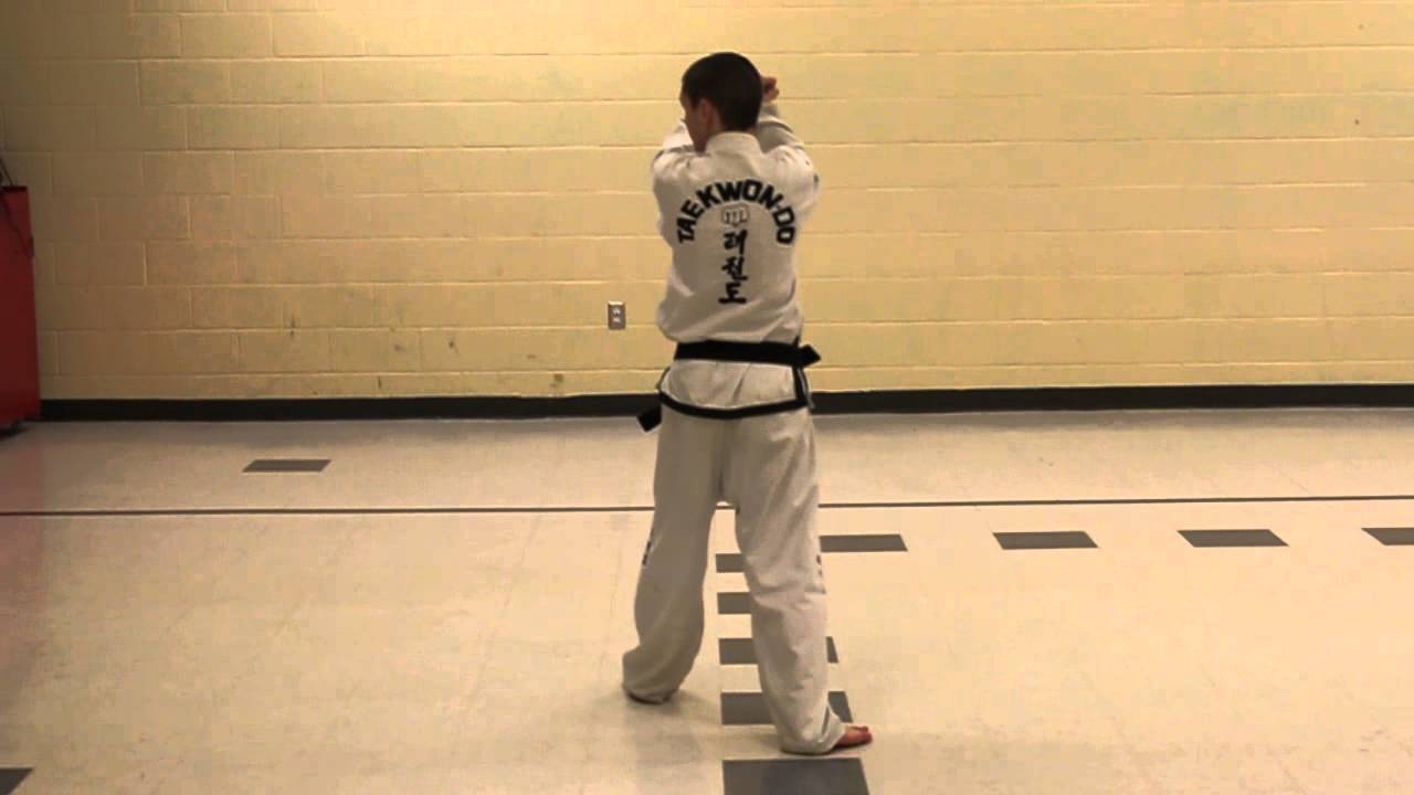 ICTF Taekwondo Pattern Joong-Gun - YouTube