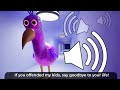 OPILA BIRD TALKING TO ME? -  Garten of Banban 2 Secret Voice Lines